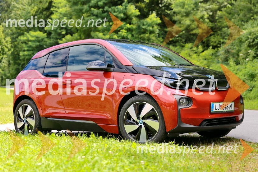 BMW i3 REXBMW i3 REX, mediaspeed test