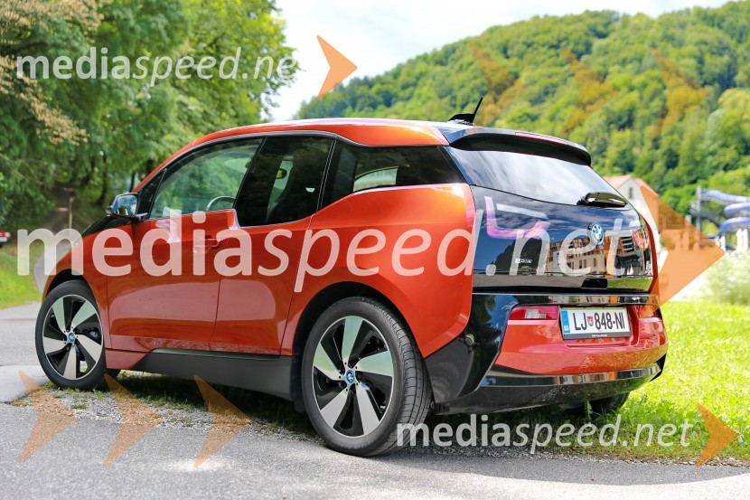 BMW i3 REXBMW i3 REX, mediaspeed test