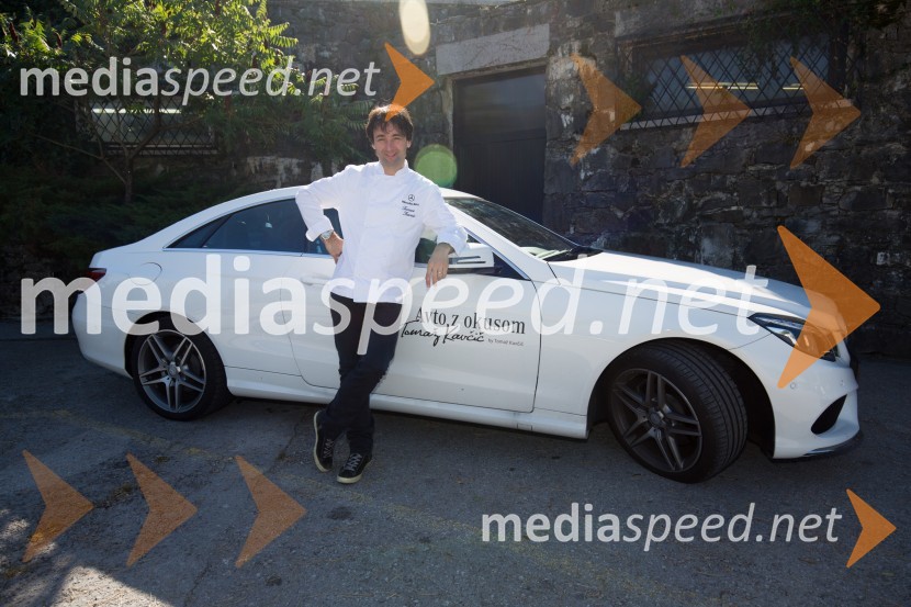  Tomaž Kavčič, kuharski mojster, Pri Lojzetu, ZemonoMercedes-Benz novi GLC coupe, slovenska predstavitev