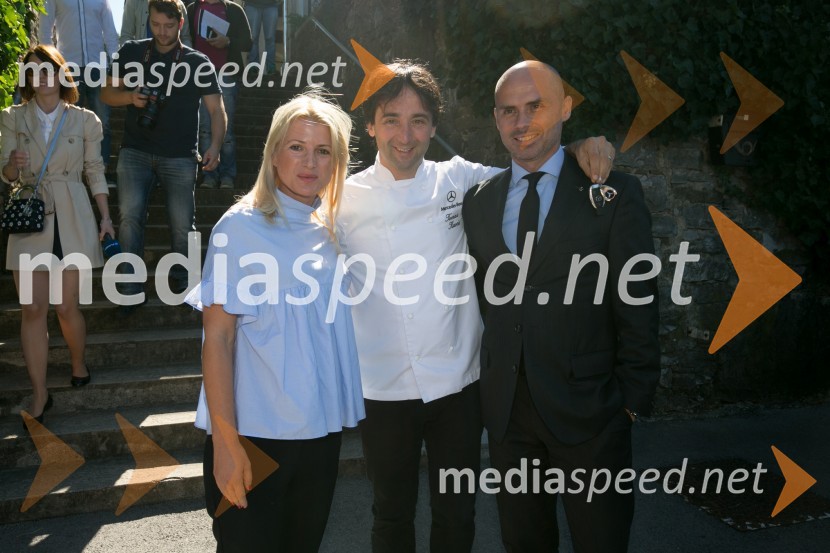  Metka  Kejžar, vodja marketinga in odnosov z javnostmi, Autocommerce d.o.o.;  Tomaž Kavčič, kuharski mojster, Pri Lojzetu, Zemono;  Andrej Bergant, direktor prodaje, Autocommerce d.o.o.Mercedes-Benz novi GLC coupe, slovenska predstavitev