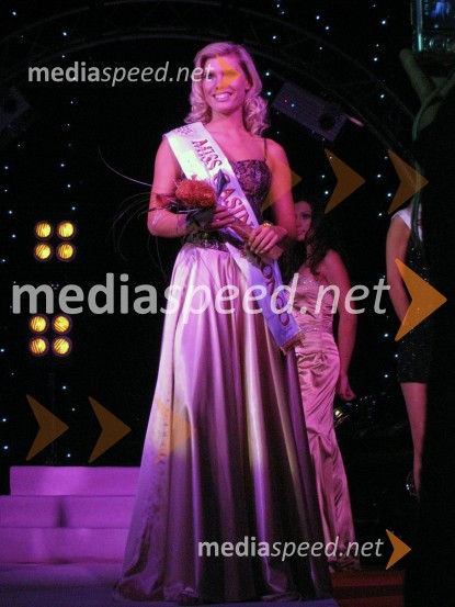 Maja Kovač, 1. spremljevalka Miss Casino Kongo 2008Izbor Miss Casino Kongo 2008