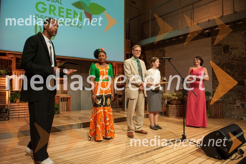  Joseph Nzobandora - Jose, raper, Murat & Jose;  ... ;  Albert Salman, predsednik Green Destinations;  ... ;  Tajda Lekše, voditeljicaRazglasitev najbolj trajnostno naravnanih destinacij Slovenije in sveta