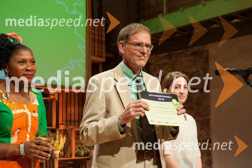  ... ;  Albert Salman, predsednik Green Destinations;  ... Razglasitev najbolj trajnostno naravnanih destinacij Slovenije in sveta