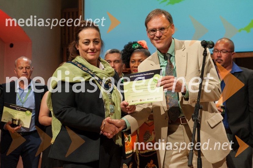 ... ;  ... ;  Albert Salman, predsednik Green Destinations;  ... Razglasitev najbolj trajnostno naravnanih destinacij Slovenije in sveta