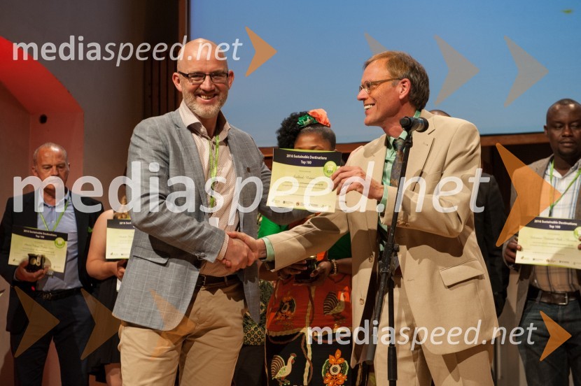  ... ;  ... ;  Albert Salman, predsednik Green Destinations;  ... Razglasitev najbolj trajnostno naravnanih destinacij Slovenije in sveta