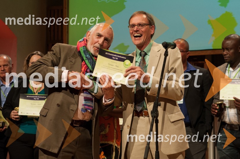  ... ;  Albert Salman, predsednik Green DestinationsRazglasitev najbolj trajnostno naravnanih destinacij Slovenije in sveta