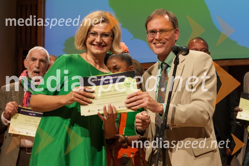  ... ;  ... ;  Albert Salman, predsednik Green DestinationsRazglasitev najbolj trajnostno naravnanih destinacij Slovenije in sveta
