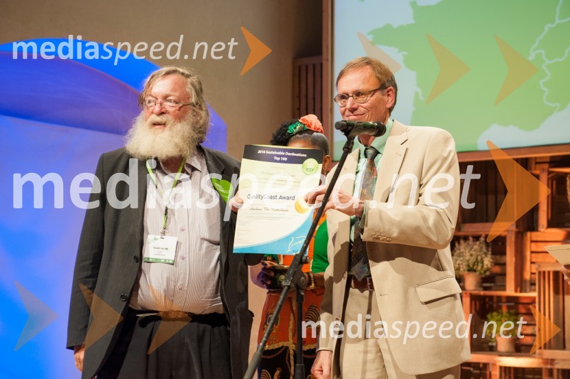  ... ;  Albert Salman, predsednik Green DestinationsRazglasitev najbolj trajnostno naravnanih destinacij Slovenije in sveta