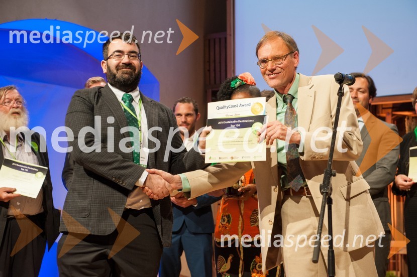  ... ;  Albert Salman, predsednik Green DestinationsRazglasitev najbolj trajnostno naravnanih destinacij Slovenije in sveta