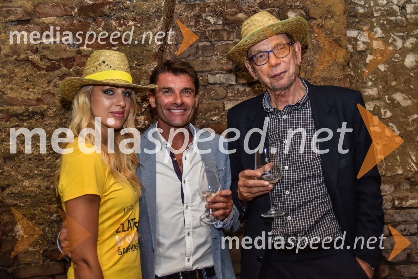  Sonja  Erčulj, vodja marketinga P&F Jeruzalem;  Sašo Udovič, nekdanji nogometaš;  Vladimir Puklavec, lastnik in direktor P&F Holding VinoZnani Slovenci na prvi trgatvi šipona, Jeruzalem Ormož