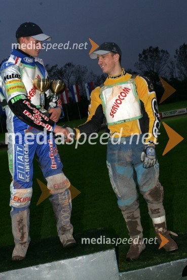 Matej Žagar in Aleš Kraljič, oba AMTK LjubljanaSPEEDWAY, 7. dirka za DP