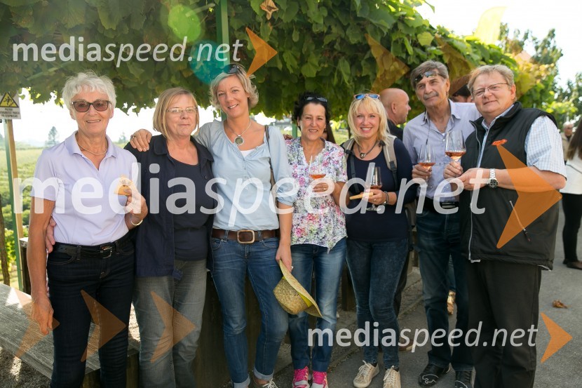  ... ;  ... ;  Tatjana Puklavec, direktorica P&F wineries B. V.;  ... ;  ... ;  ... ;  ... Znani Slovenci na prvi trgatvi šipona, Jeruzalem Ormož