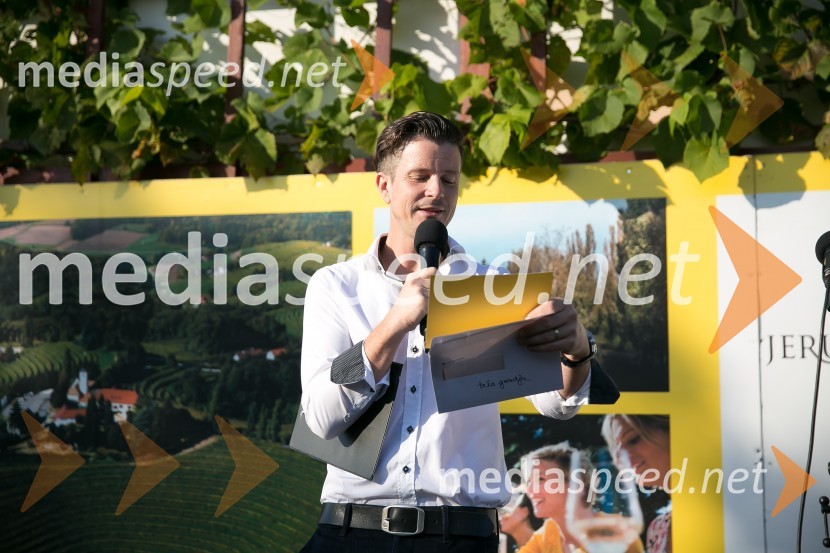  Boštjan Romih, televizijski voditeljZnani Slovenci na prvi trgatvi šipona, Jeruzalem Ormož