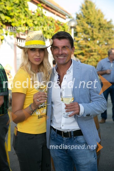  Sonja  Erčulj, vodja marketinga P&F Jeruzalem;  Sašo Udovič, nekdanji nogometašZnani Slovenci na prvi trgatvi šipona, Jeruzalem Ormož