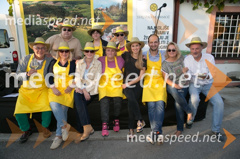 Znani Slovenci na prvi trgatvi šipona, Jeruzalem Ormož