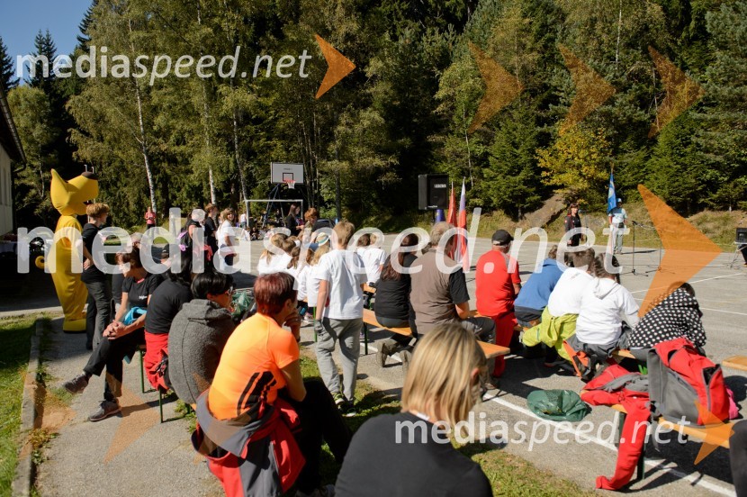 Otvoritev otroškega igrišča na Košenjaku