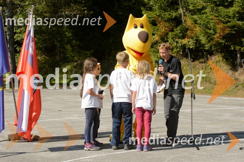 Otvoritev otroškega igrišča na Košenjaku