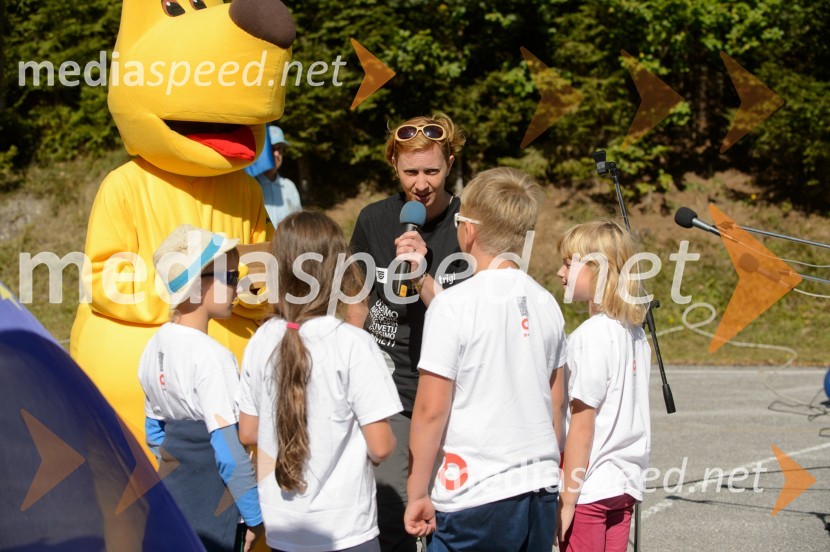 Otvoritev otroškega igrišča na Košenjaku