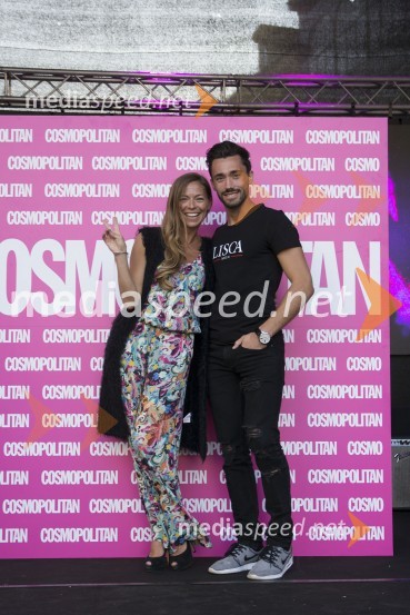  Azra Selimanović, televizijska voditeljica;  Gašper Tratnik, maneken10. Cosmopolitanov tek v petkah in 15. rojstni dan