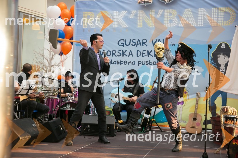 Rok'n'band & pirat Val10. obletnica centra Qlandia Ptuj