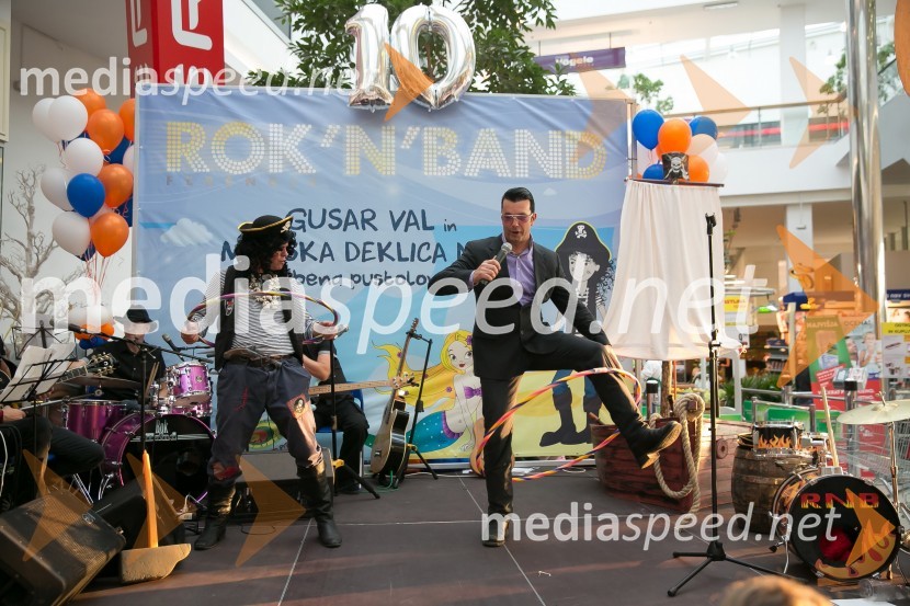 pirat Val & Rok'n'band10. obletnica centra Qlandia Ptuj