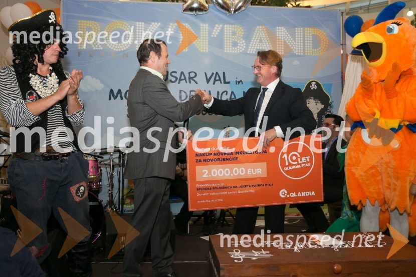  ... ;  Bojan  Miško, vodja nakupovalnega centra Qlandia Ptuj10. obletnica centra Qlandia Ptuj