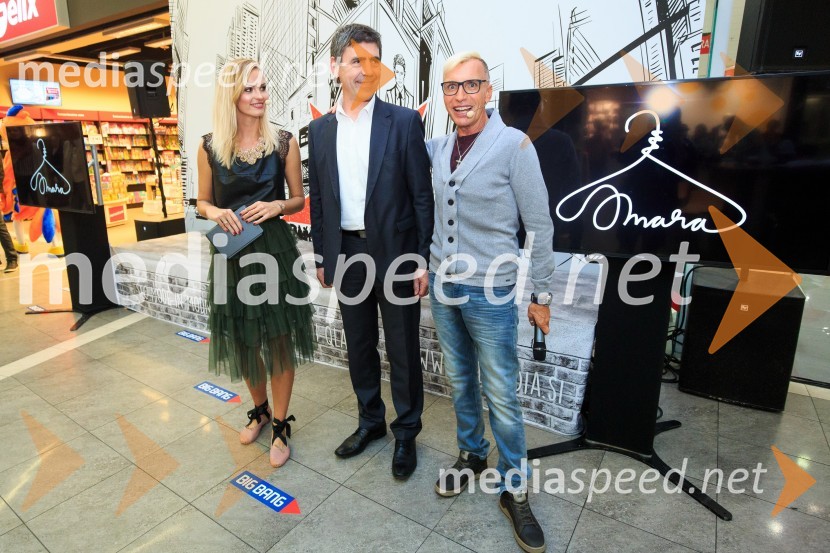  Tjaša  Kokalj Jerala, manekenka, voditeljica;  Jernej  Vombergar, vodja centra Qlandia Kamnik;   Igor  Jelen-Iggy, koreograf, lastnik plesnega centra IgenModna revija, Qlandia Kamnik