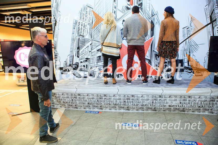   Igor  Jelen-Iggy, koreograf, lastnik plesnega centra Igen;  Nadiya Bychkova, plesalka, manekenka;  Taiji Tokuhisa, maneken in voditelj;  Karin Škufca, manekenkaModna revija, Qlandia Kamnik