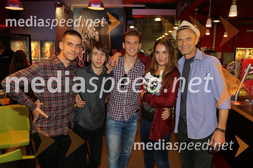  ... ;  ... ;  ... ;  Ylenia Mahnič, igralka;  ... Nika, premiera mladinskega filma v Koloseju Maribor