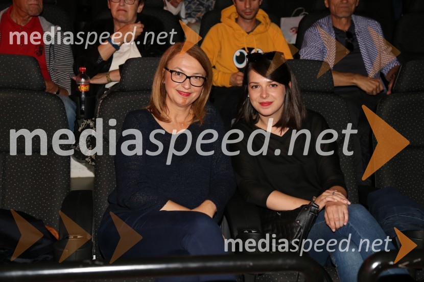  Mirjana Koren, direktorica, Pokrajinski muzej Maribor;  Zala Koren,  urednica socialnih omrežij, SNG Maribor DramaNika, premiera mladinskega filma v Koloseju Maribor