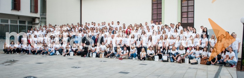 Prvi študijski dan na Alma Mater