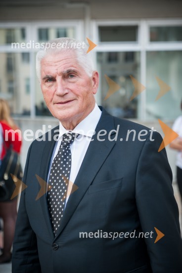 prof. dr. Ludvik Toplak,  predsednik Alma Mater Europaea, nekdanji rektor UMPrvi študijski dan na Alma Mater
