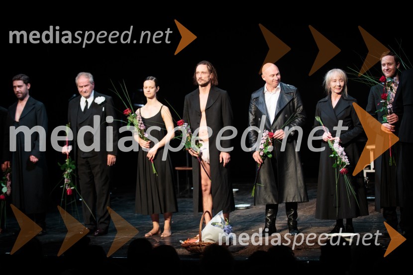  Kristijan Ostanek, igralec;  Ivo Ban, igralec;  Nika Rozman, igralka;  Marko  Mandić, igralec;  Boris Mihalj, igralec;  Silva Čušin Povše, dramska igralka;  Klemen Slakonja, igralec, komik in TV voditeljDisident Arnož in njegovi, premiera