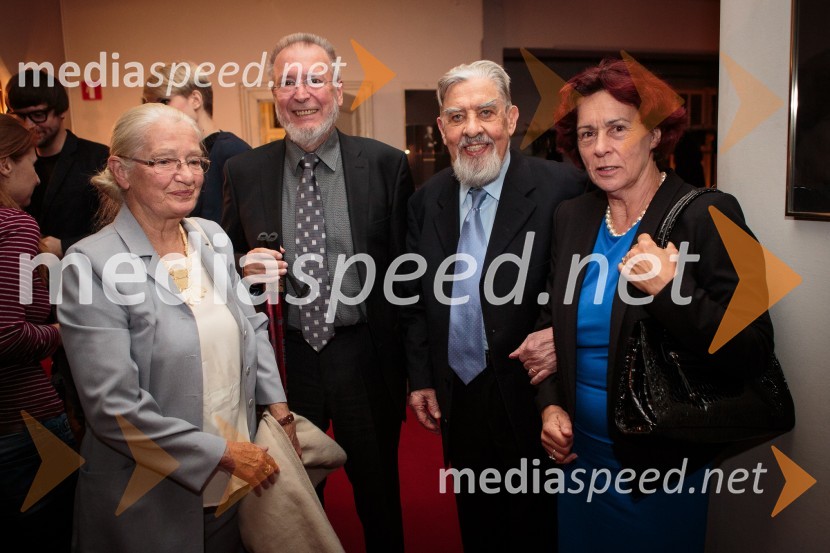  ... ;  ... ;  Ciril  Zlobec, pesnik, romanopisec, esejist, prevajalec, akademik;  Veronika  ZlobecDisident Arnož in njegovi, premiera