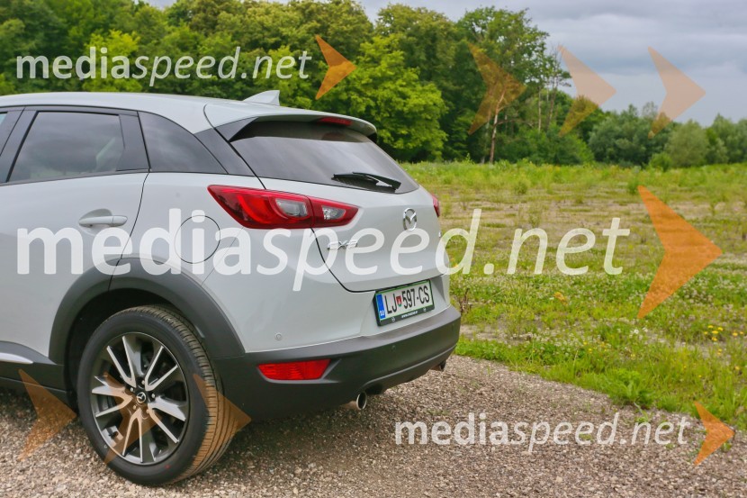 Mazda CX-3 G120 RevolutionMazda CX-3 G120 Revolution, mediaspeed test