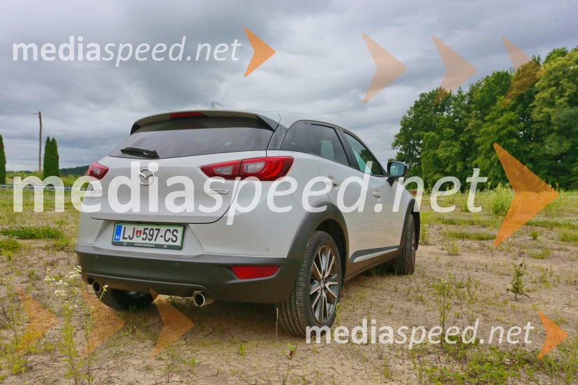 Mazda CX-3 G120 RevolutionMazda CX-3 G120 Revolution, mediaspeed test