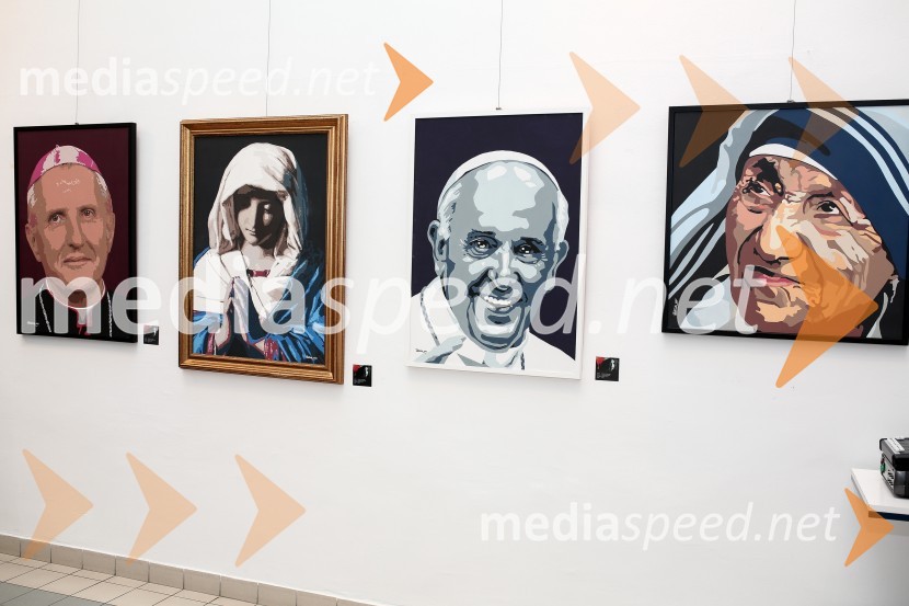 Otvoritev slikarske razstave slik Marjana PlatovškaOtvoritev slikarske razstave slik Marjana Platovška