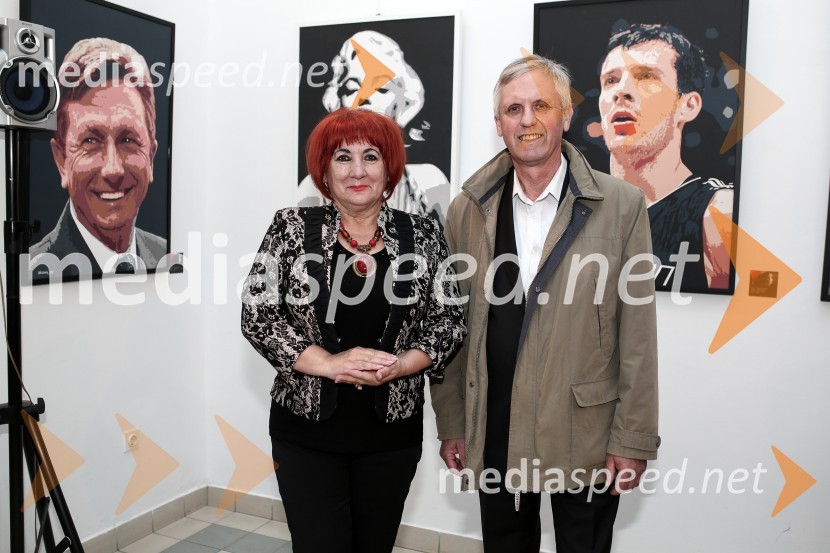  Vlasta Nussdorfer, varuhinja človekovih pravic;  ... Otvoritev slikarske razstave slik Marjana Platovška