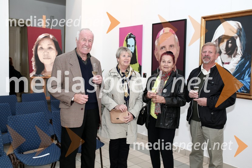 Otvoritev slikarske razstave slik Marjana Platovška