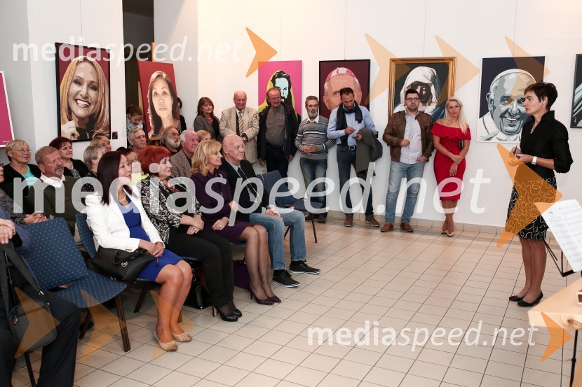 Otvoritev slikarske razstave slik Marjana PlatovškaOtvoritev slikarske razstave slik Marjana Platovška