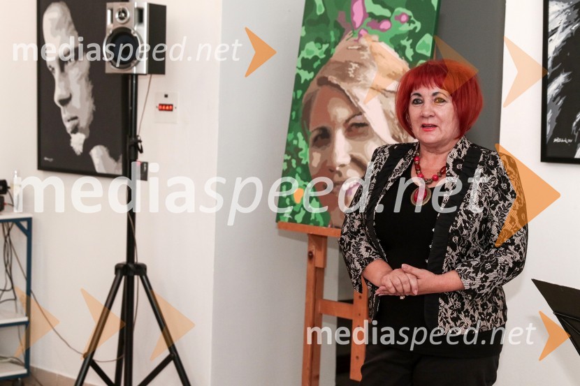  Vlasta Nussdorfer, varuhinja človekovih pravicOtvoritev slikarske razstave slik Marjana Platovška