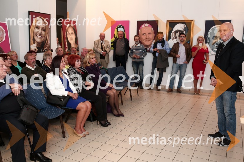  Marjan Platovšek, slikarOtvoritev slikarske razstave slik Marjana Platovška