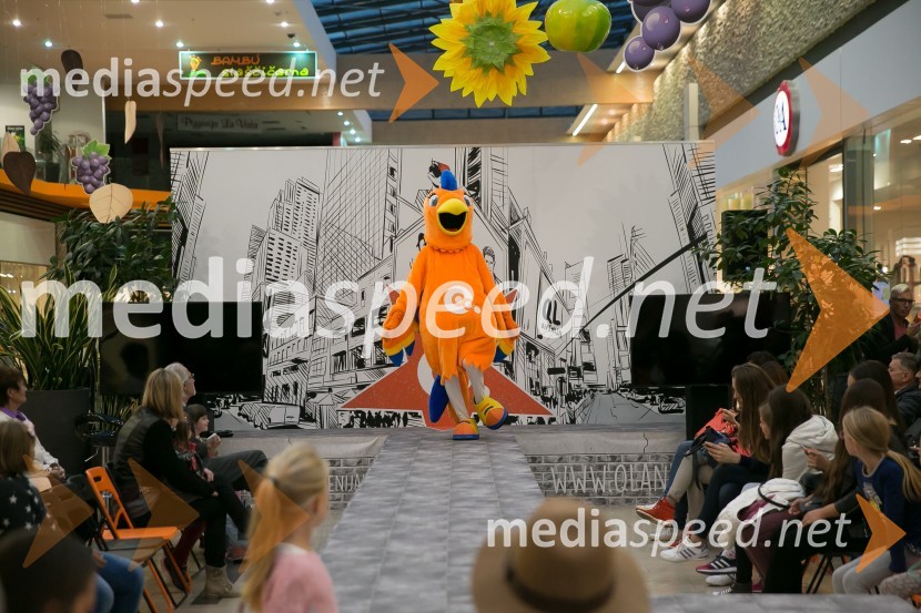 Maskota QLaraModna revija, Qlandia Nova Gorica