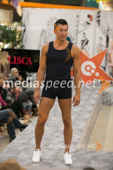  Taiji Tokuhisa, maneken in voditeljModna revija, Qlandia Nova Gorica