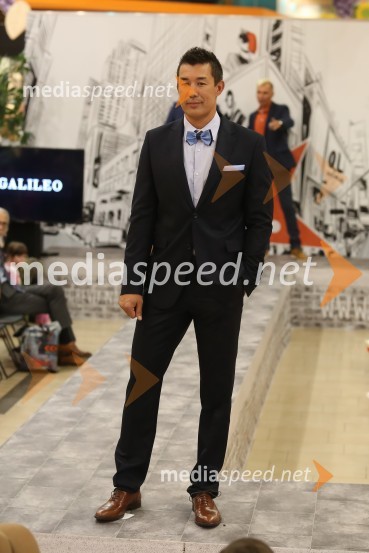  Taiji Tokuhisa, maneken in voditeljModna revija, Qlandia Nova Gorica