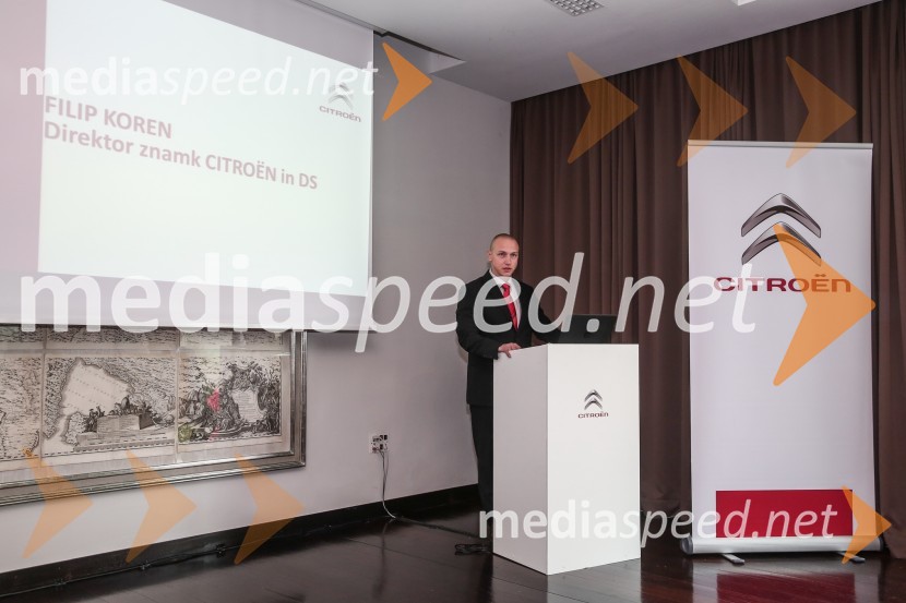  Filip Koren, direktor znamke Citroen in DS SlovenijaCitroën C3, slovenska predstavitev
