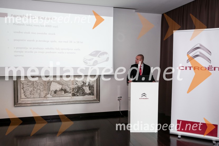 Filip Koren, direktor znamke Citroen in DS SlovenijaCitroën C3, slovenska predstavitev