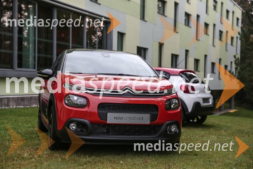 Novi Citroën C3.Citroën C3, slovenska predstavitev