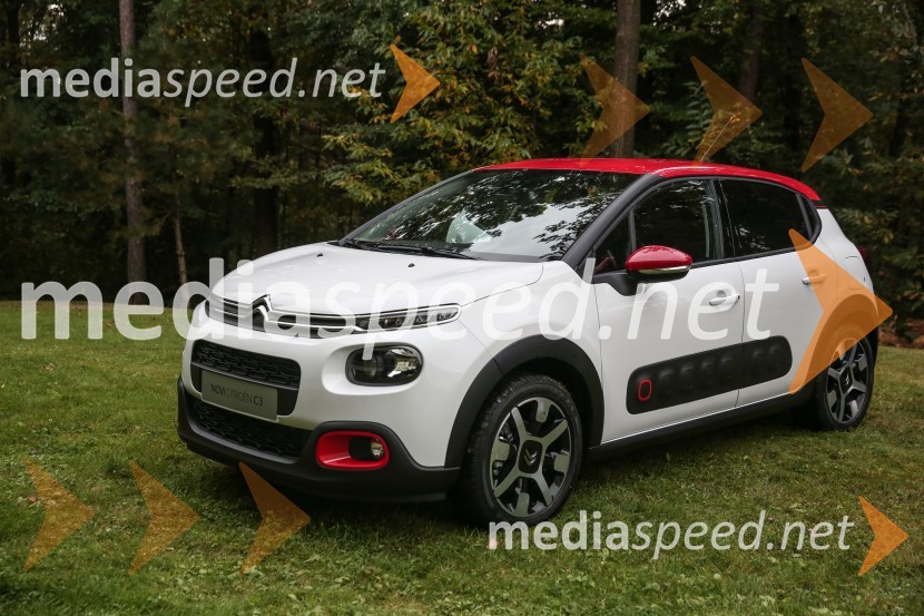 Novi Citroën C3.Citroën C3, slovenska predstavitev