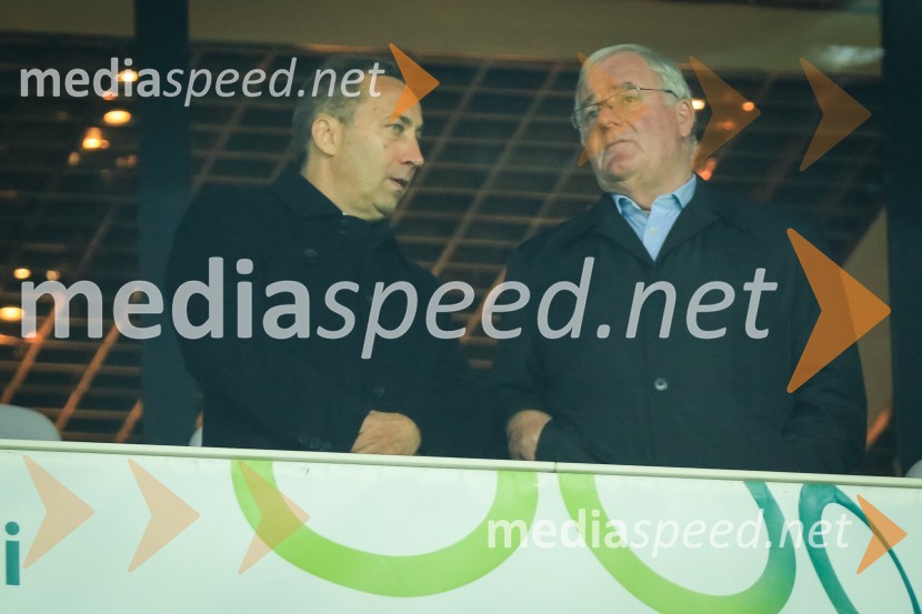  Rudi Zavrl, častni predsednik Nogometne zveze Slovenije;  ... Nogometna tekma  Slovenija – Slovaška